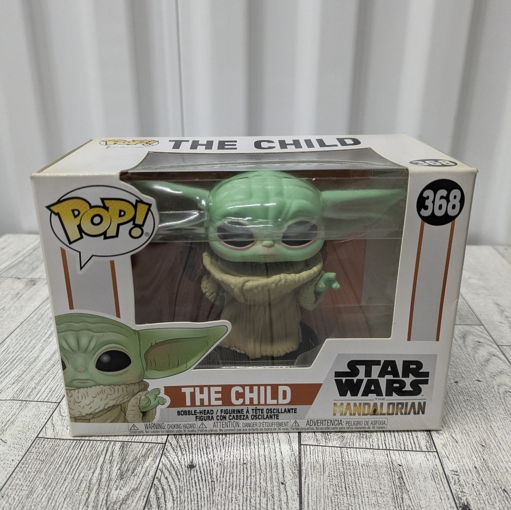 Funko Pop! 368 Start Wars The Child Figure - Green and Brown